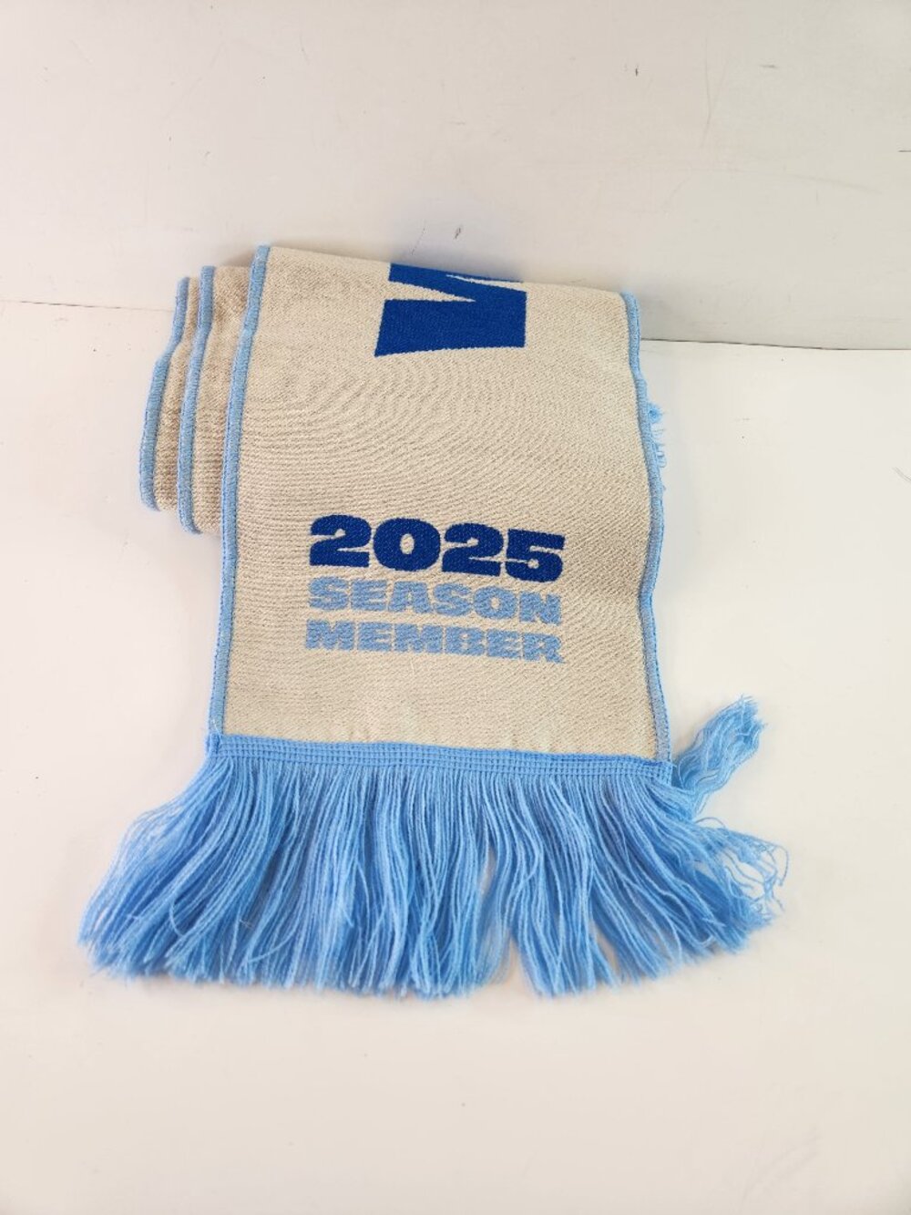 Vancouver Whitecaps FC 2025 Season Ticket Holder Scarf Blue White Soccer NEW